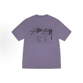 STUSSY斯图西 SS26 方框字母印花短袖t恤男女同款