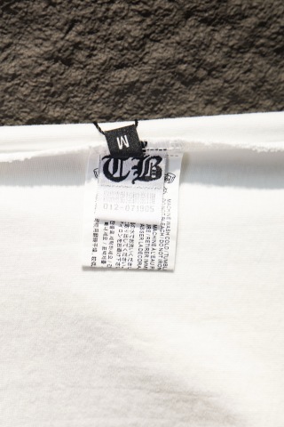 Chrome hearts 新款水洗印花中空绣短袖