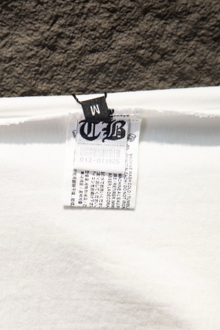 Chrome hearts 新款水洗印花中空绣短袖