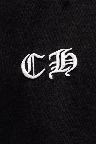 Chrome hearts 重工磨破水洗贴布绣短袖