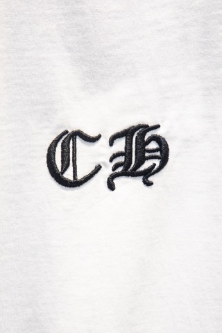 Chrome hearts 重工磨破水洗贴布绣短袖