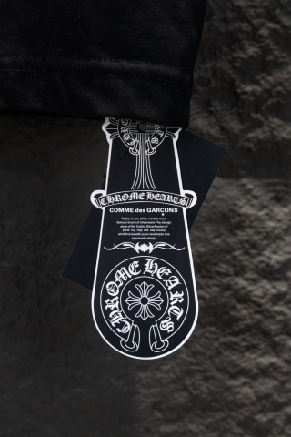 Chrome hearts 新款水洗印花中空绣短袖