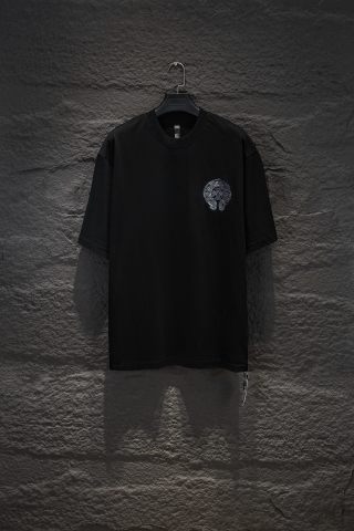 Chrome hearts 新款水洗印花中空绣短袖