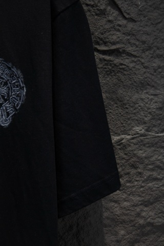 Chrome hearts 新款水洗印花中空绣短袖