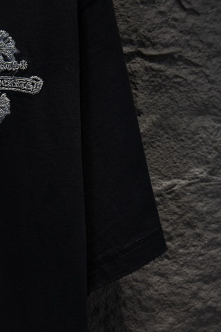 Chrome hearts 新款水洗印花中空绣短袖