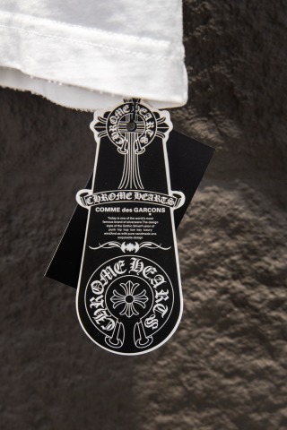 Chrome hearts 新款水洗印花中空绣短袖