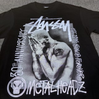 斯图西反光男短袖