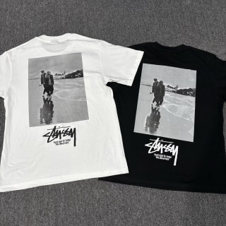 斯图西海边沙滩短袖