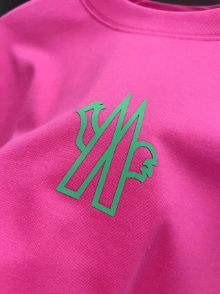 蒙口*2026春夏新款 新款logo立体发泡工艺 短袖T恤