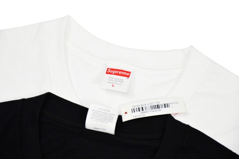 Supreme CROSS BOX LOGO 经典字母十字架交叉短袖T恤