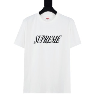 Supreme 22FW Slap Shot Tee 大写字母 logo短袖T恤
