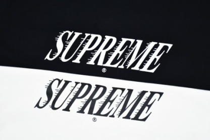 Supreme 22FW Slap Shot Tee 大写字母 logo短袖T恤