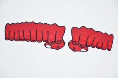 Supreme  24ss TOY MACHINE FIST 拳头短袖T恤 