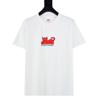 Supreme  24ss TOY MACHINE DEVIL CAT 小恶魔猫咪短袖T恤