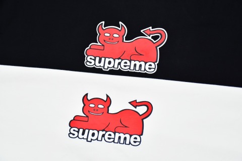 Supreme  24ss TOY MACHINE DEVIL CAT 小恶魔猫咪短袖T恤