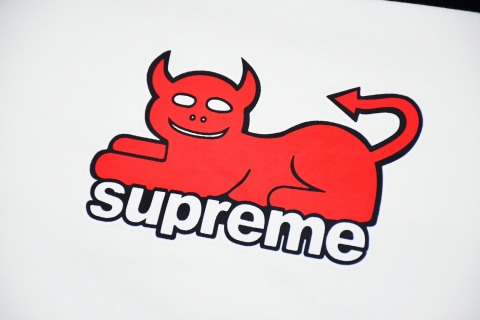 Supreme  24ss TOY MACHINE DEVIL CAT 小恶魔猫咪短袖T恤