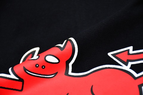 Supreme  24ss TOY MACHINE DEVIL CAT 小恶魔猫咪短袖T恤