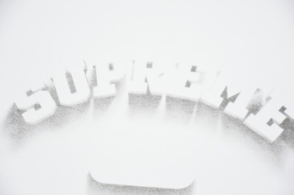 Supreme  24ss Shadow Tee 影子 立体Logo 短袖T恤