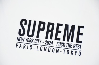 Supreme 24ss  巴黎 PARIS  短袖T恤
