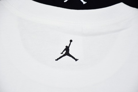 Supreme X Air JORDAN  AJ乔丹联名款 BIG GIE TOP短袖T恤人物印花短袖T恤