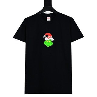 Supreme 24fw GRINCH 圣诞怪杰印花短袖T恤