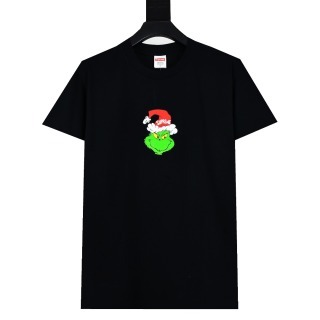 Supreme 24fw GRINCH 圣诞怪杰印花短袖T恤