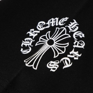 Chrome hearte/克罗心ch 25ss迈阿密限定梵文印花T恤短袖