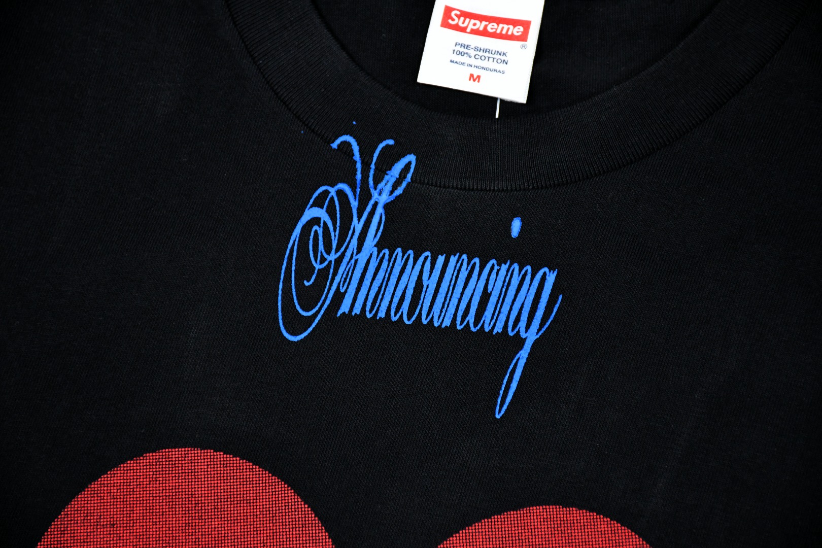 Supreme 25ss Announcing 爱心Logo印花短袖T恤