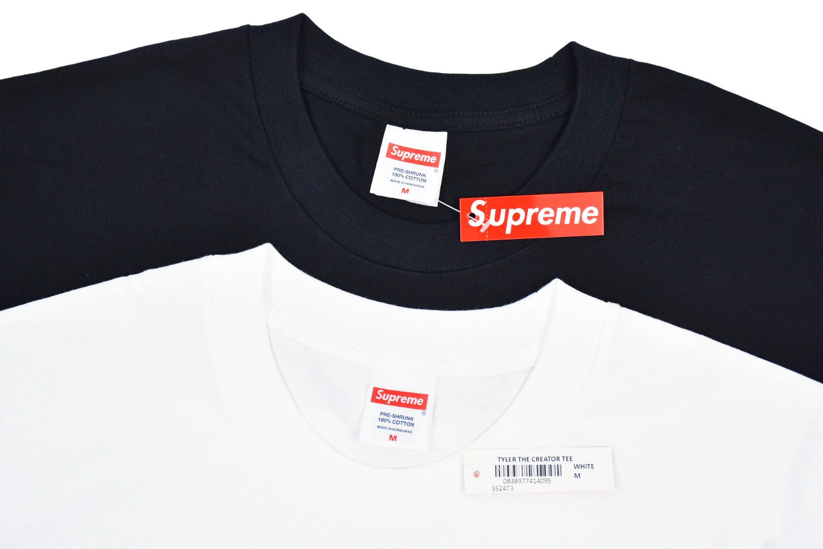 Supreme 24FW 字母喷漆涂鸦印花短袖T恤