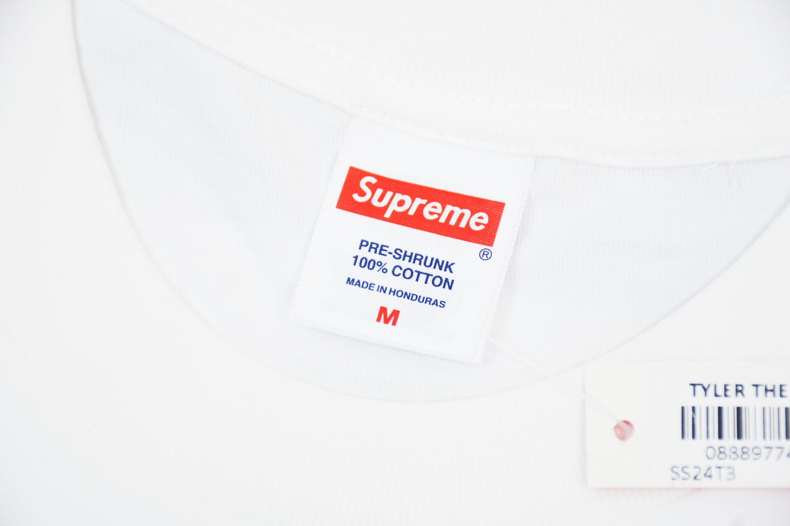 Supreme 24FW 字母喷漆涂鸦印花短袖T恤