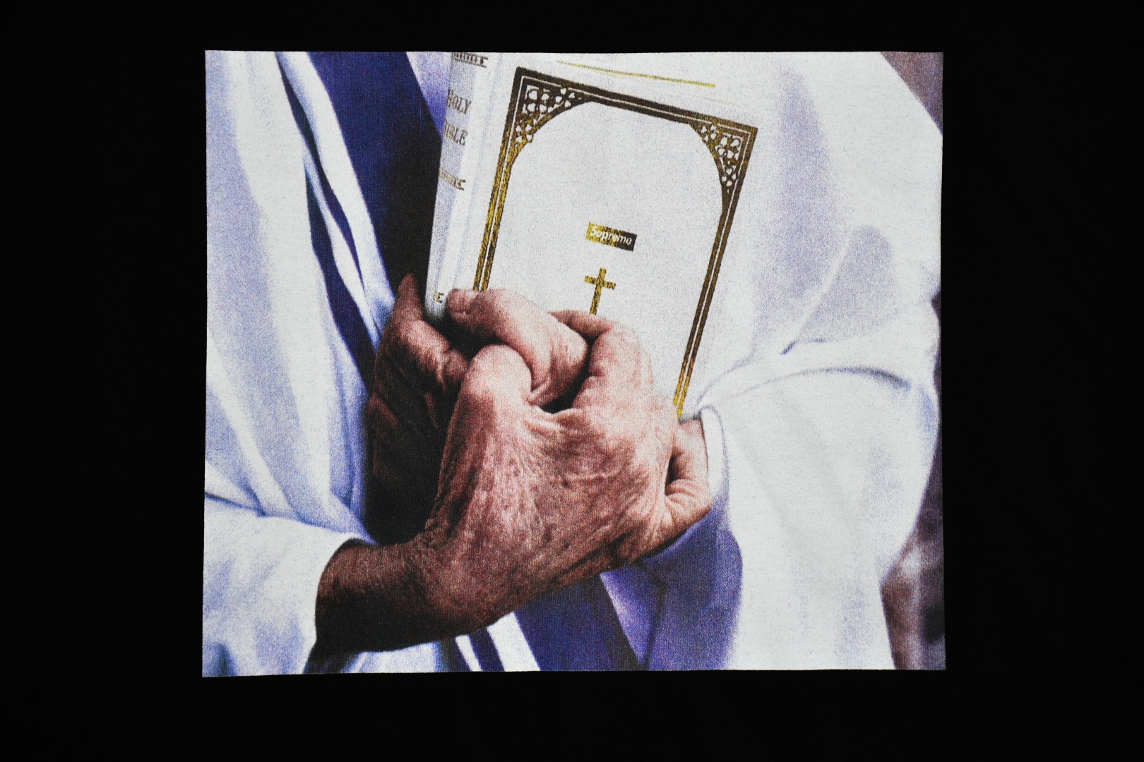 Supreme 19fw Week 7 Bible Tee 圣经短袖