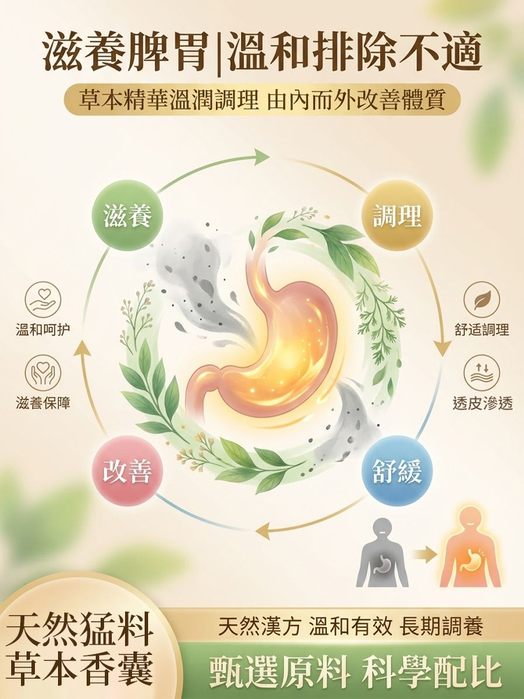 【聞出好脾胃】漢方蒼白白芷丁香中藥香囊包