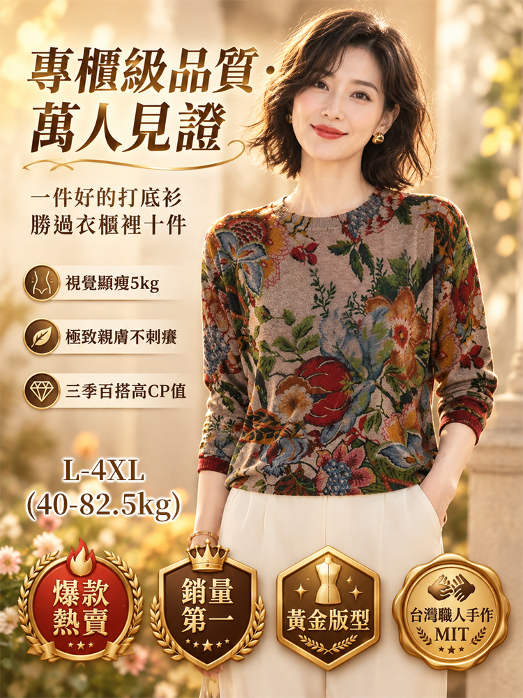 【專櫃級品質】親膚顯瘦打底衫