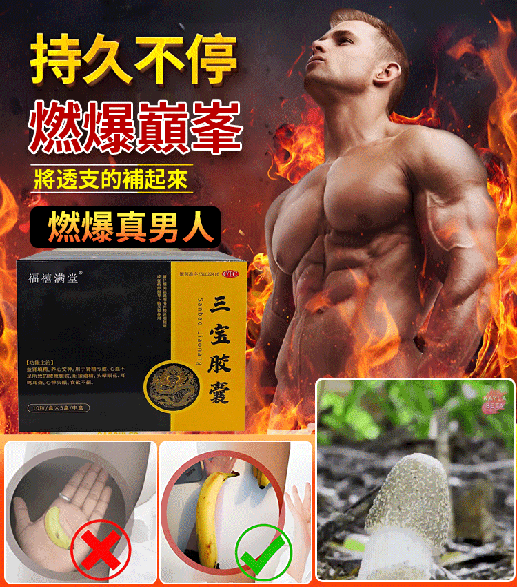 益腎填精男性三寶膠囊