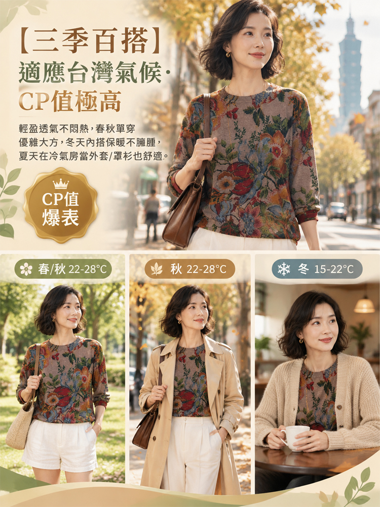 【專櫃級品質】親膚顯瘦打底衫