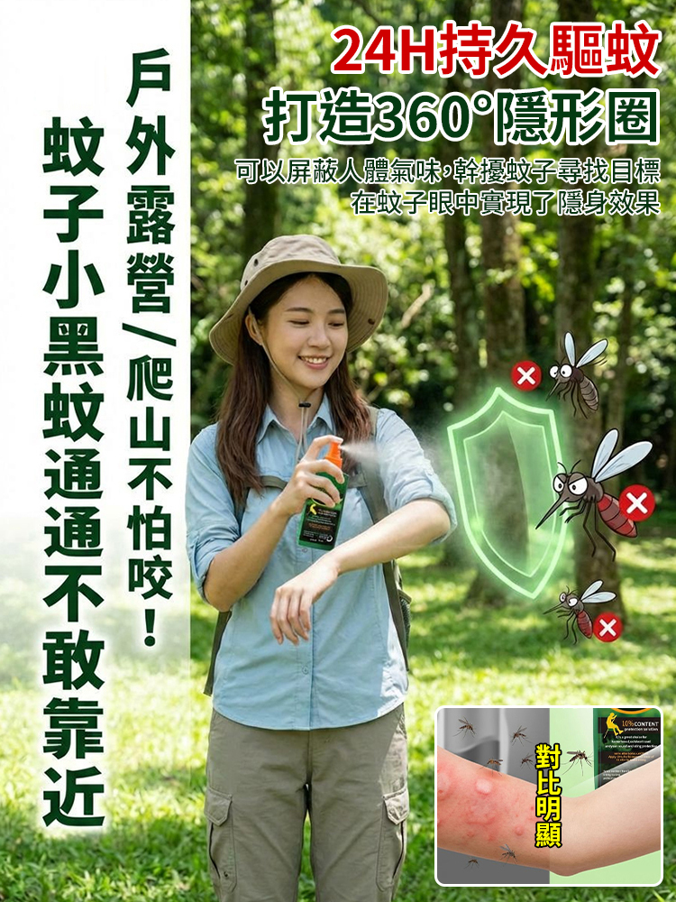戶外持久防蚊滅蚊止癢液