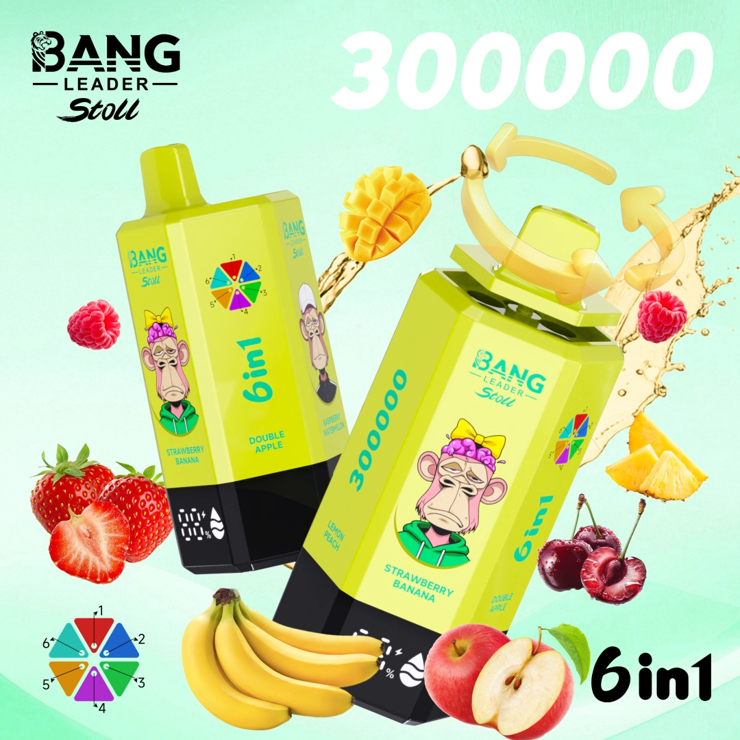 BANG Leader Stoll 300K 6in1｜最大300,000パフ・6フレーバー