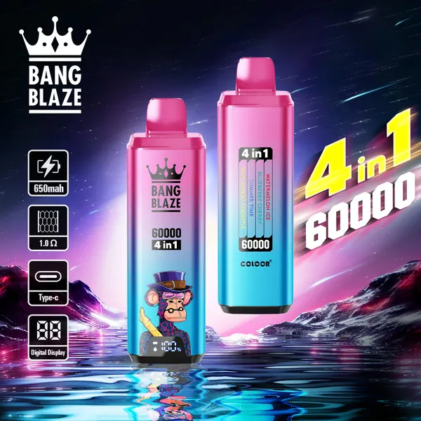 Bang Blaze 60000 Puffs HOT SALE 使い捨てVape：究極のベイピング体験