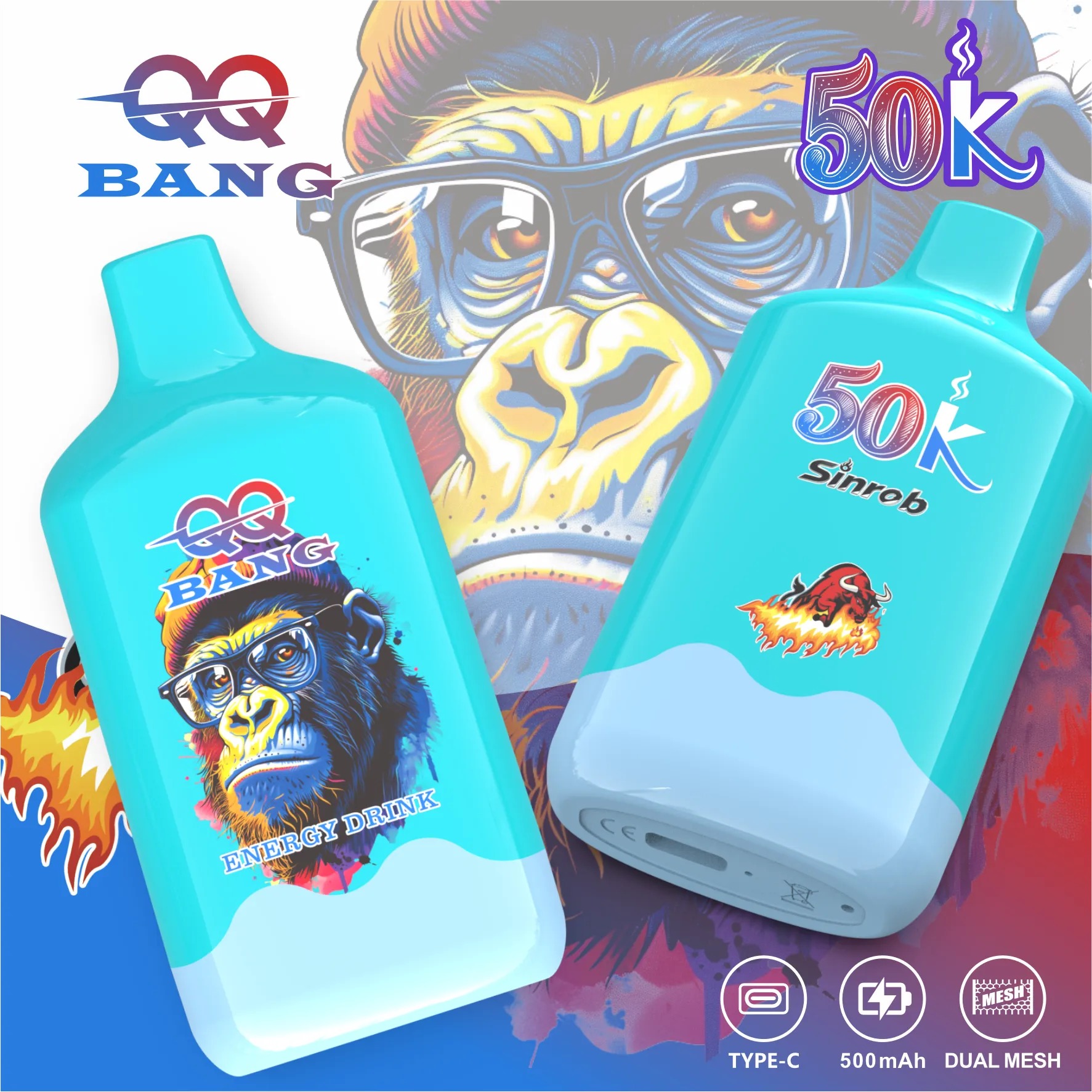 QQ BANG 50K シングルフレーバーデバイス｜充電式・ロングユース