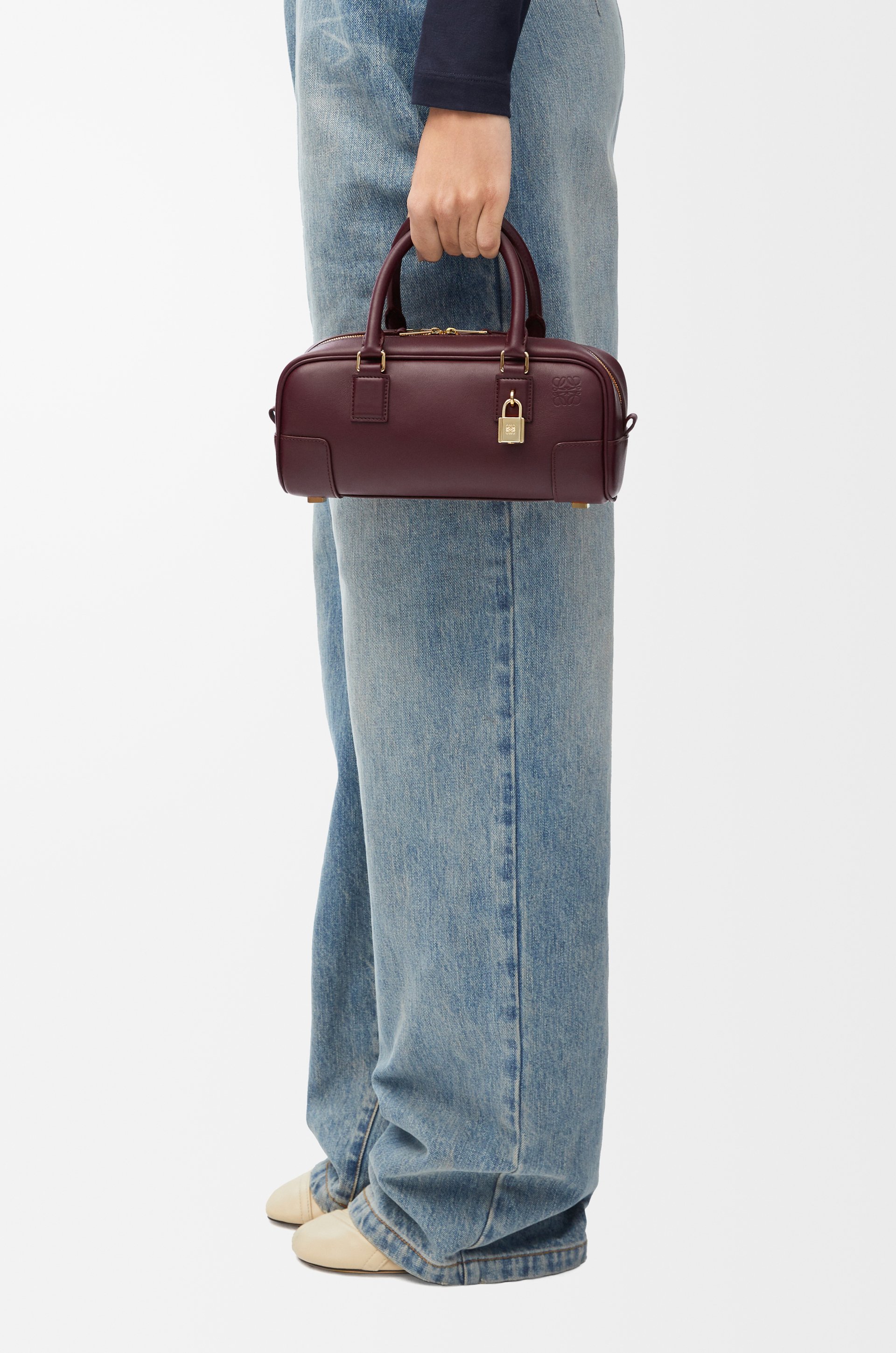 アマソナ23 クロップド バッグ（ナパカーフ）