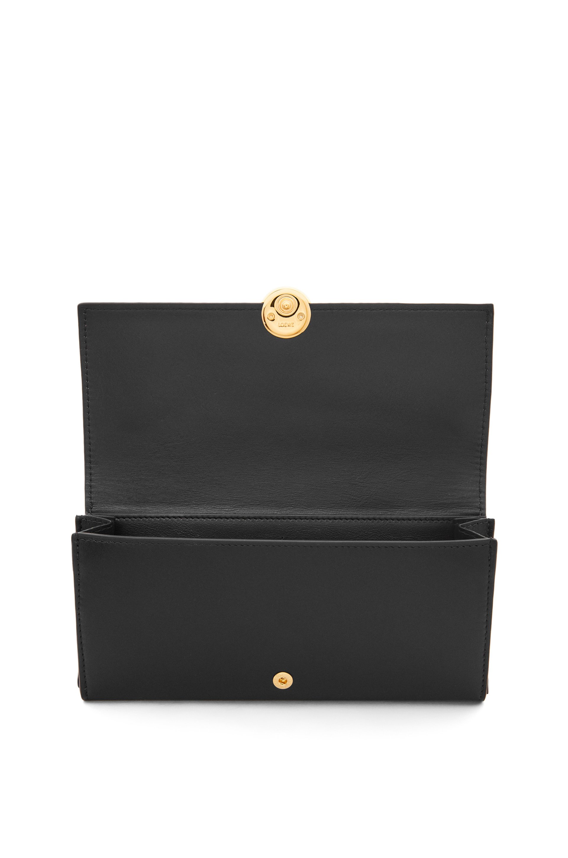 ぺブル コンティネンタル ウォレット（シャイニーナパカーフ）