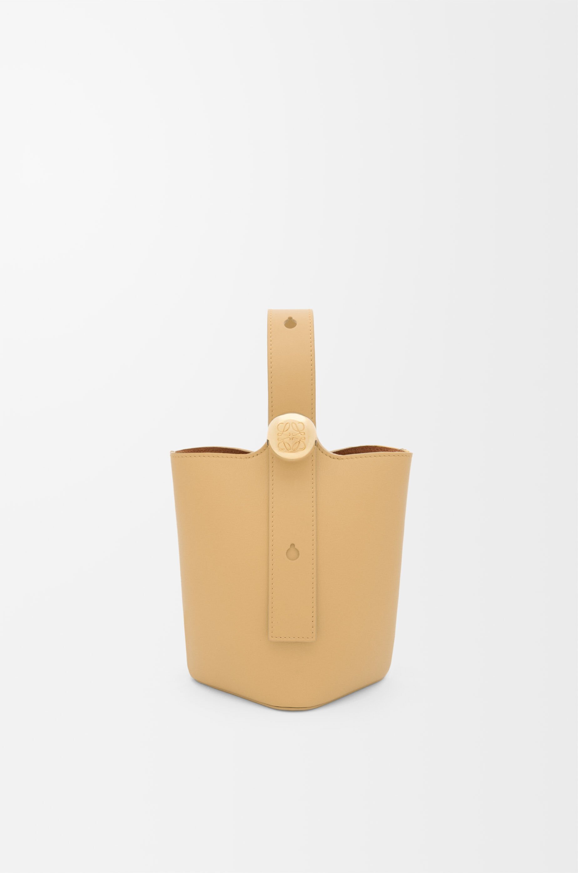 ペブル バケットバッグ ミニ（スムースカーフ）