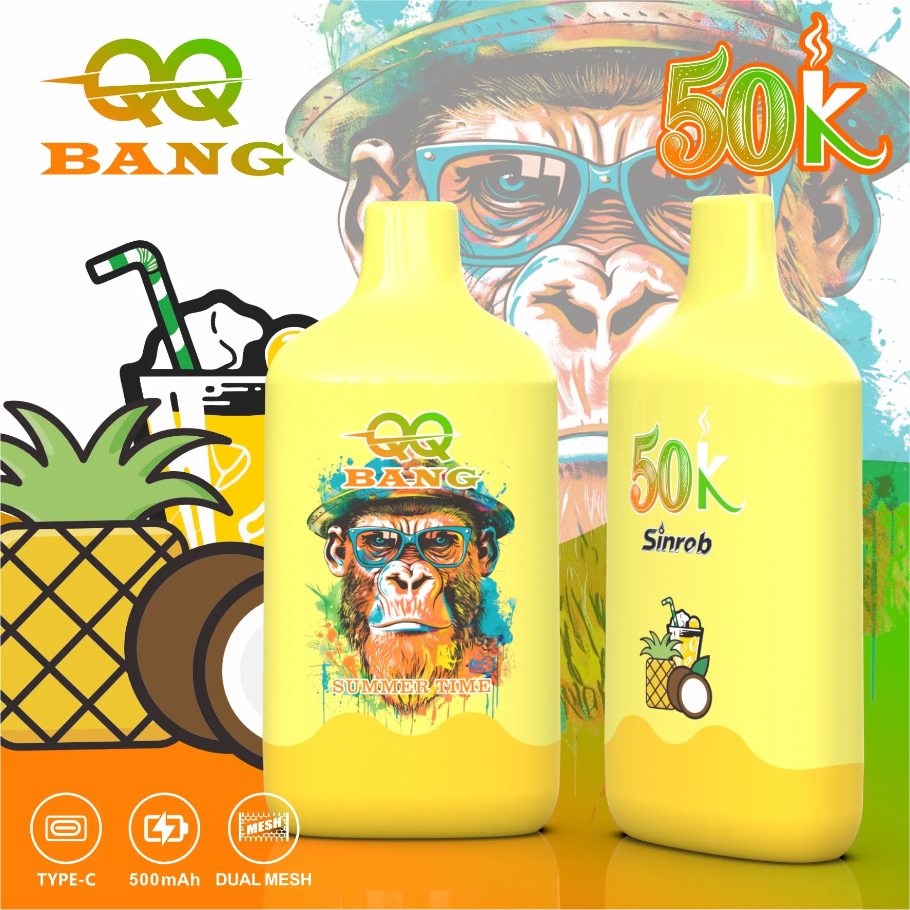 QQ BANG 50K シングルフレーバーデバイス｜充電式・ロングユース