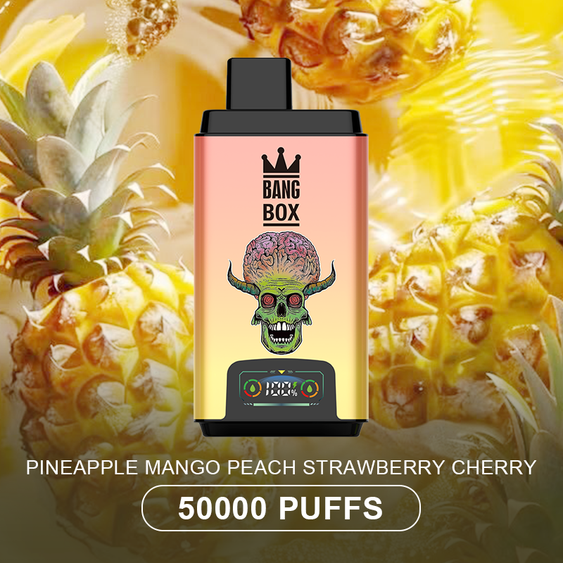 BANG BOX 50000 Puffs Double Flavor Disposable Vape-Pineapple Mango Pea
