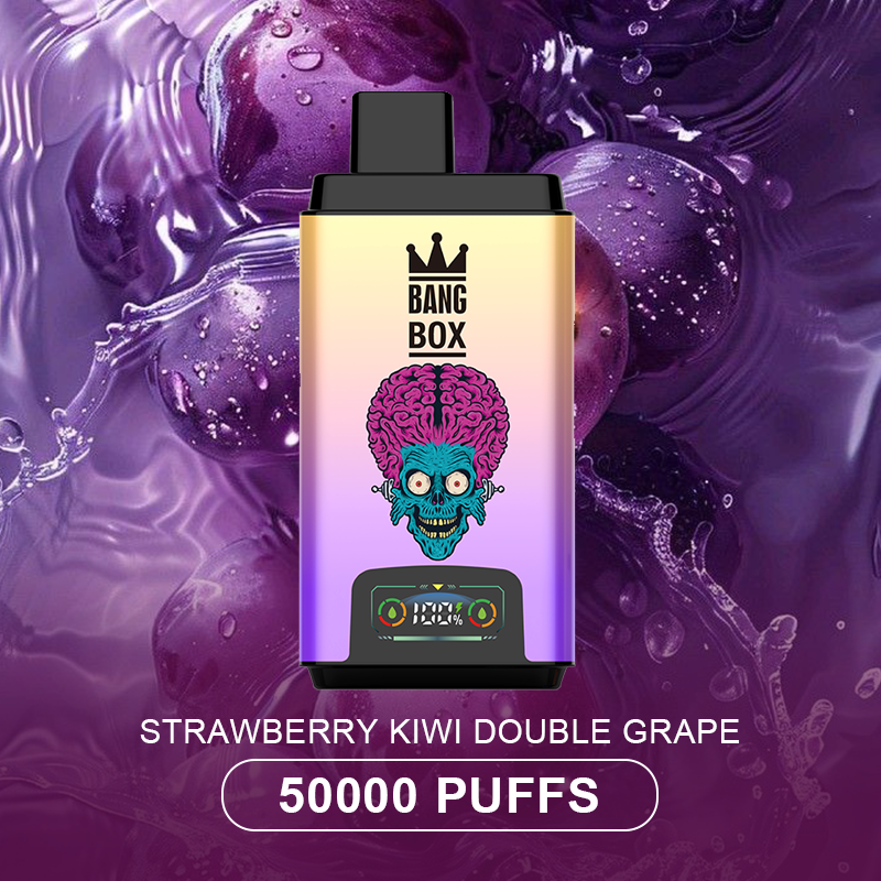 BANG BOX 50000 Puffs Double Flavor Disposable Vape-Strawberry Kiwi & D