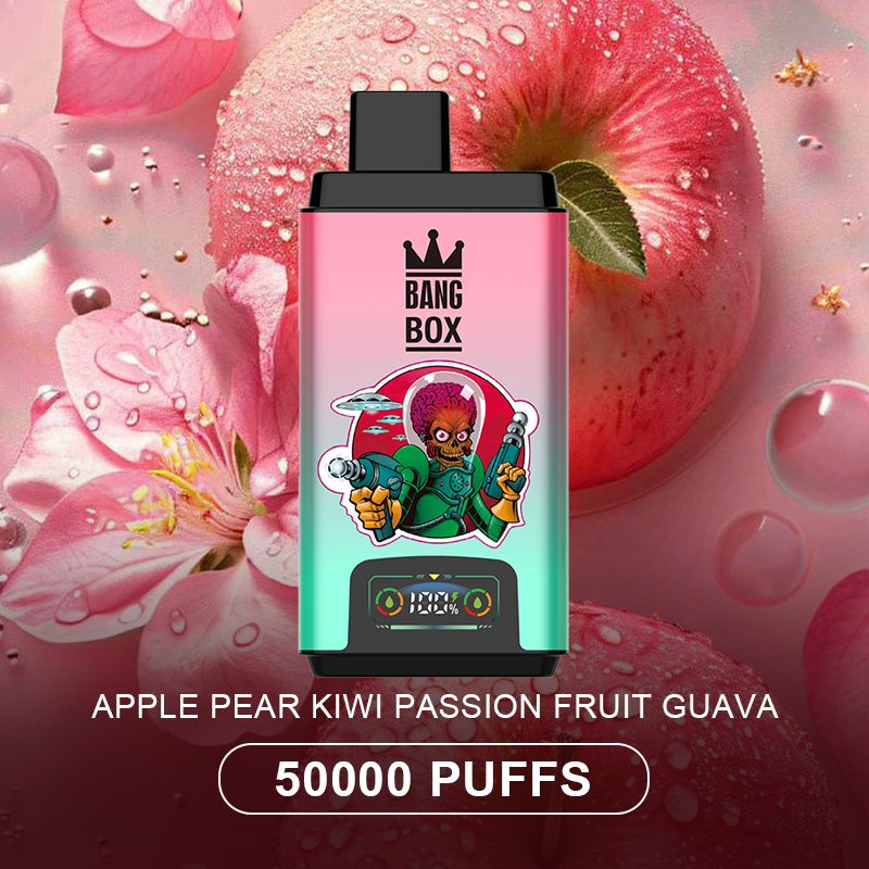 BANG BOX 50000 Puffs Double Flavor Disposable Vape-Apple Pear & Kiwi P