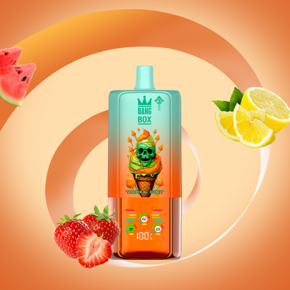 COONA 80000パフ 3in1使い捨てVAPE - Tropical Fruit & Strawberry Watermelon & Lemon Peach