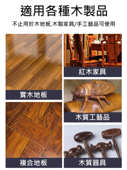 【擦一次亮半年】實木家具保養蜂蠟