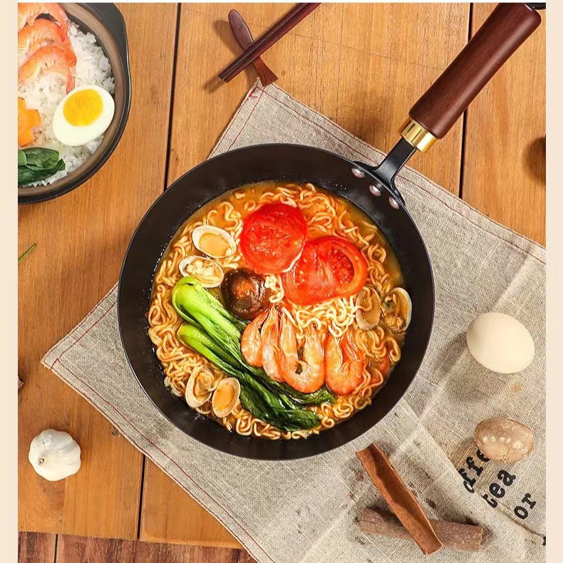不沾鍋熟鐵炒菜鍋
