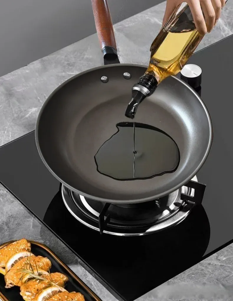 純鈦不沾鍋 多用途平底煎鍋 電磁爐煎牛排煎蛋鍋 煎鍋總管 多功能不沾鍋